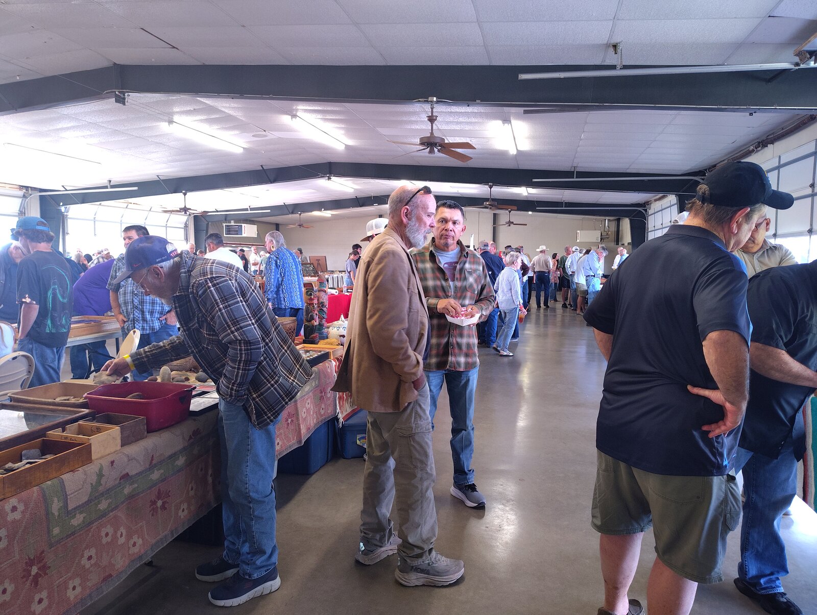 Photo from the October 2026 Fredericksburg arrowhead show